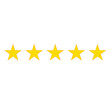 © Oleksandr - Rating Review icon - Flat design, glyph style icon - Yellow