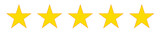 Fototapeta  - Rating Review icon - Flat design, glyph style icon - Yellow