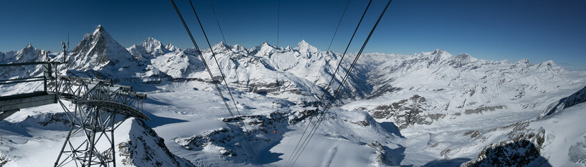 System of transportation in Alps