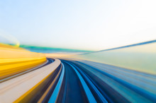 Speed Motion In Urban Highway Road Tunnel