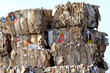 Packages of recycled paper