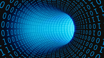 Binary Code Data Transmission