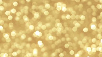 Wall Mural - abstrat gold background with glitter particles. seamless loop.