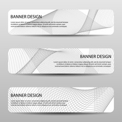 Wall Mural - abstract vector banners with bright geometric background annual report design templates future poste