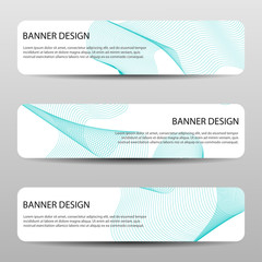 Wall Mural - abstract vector banners with bright geometric background annual report design templates future poste