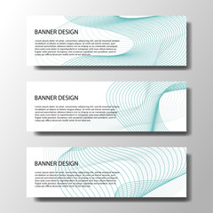 Wall Mural - abstract vector banners with bright geometric background annual report design templates future poste