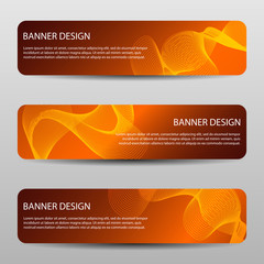 Wall Mural - abstract vector banners with bright geometric background annual report design templates future poste