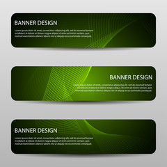 Wall Mural - abstract vector banners with bright geometric background annual report design templates future poste