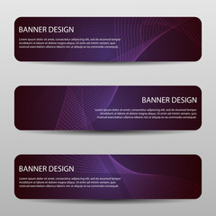 Wall Mural - abstract vector banners with bright geometric background annual report design templates future poste