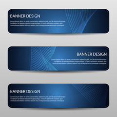 Wall Mural - abstract vector banners with bright geometric background annual report design templates future poste