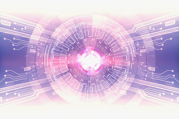 Wall Mural - digital button interface