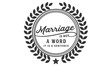 © uguhimeaiko - Marriage is not a word; it is a sentence