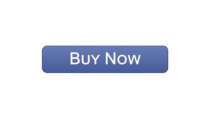 Wall Mural - Buy now web interface button violet color, customer decision, tourism, credit