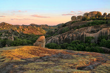 The Picturesque Rock Formations Of The Matopos National Park, Zimbabwe