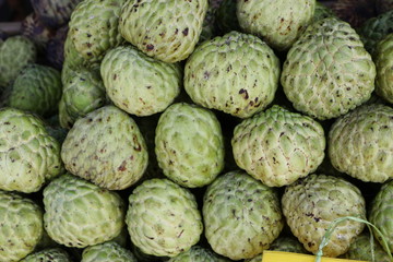 Canvas Print - Custard apple thai fruit 