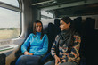 © kucherav - Two girlfriends are traveling by train