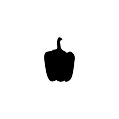 Sticker - pepper icon. sign design