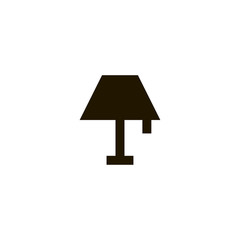 Sticker - lamp icon. sign design