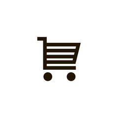 Wall Mural - cart icon. sign design