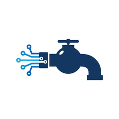 Sticker - Plumbing Digital Logo Icon Design