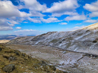 Sticker - Winter in Snowdonia, Wales, UK