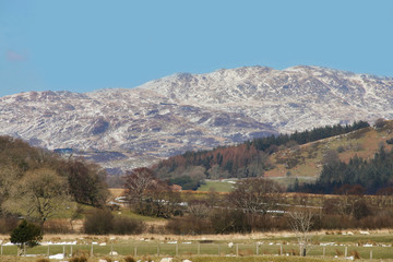 Poster - Winter in Snowdonia National Park, Wales, UK