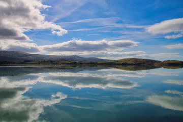 Sticker - Snowdonia landscape in winter