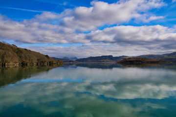 Poster - Snowdonia landscape in winter