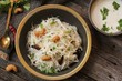 Homemade Vermicelli Upma / Pulao -South Indian Breakfast top view