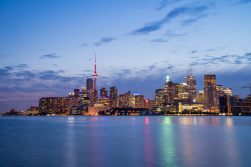 Sticker - Skyline of Toronto in Canada