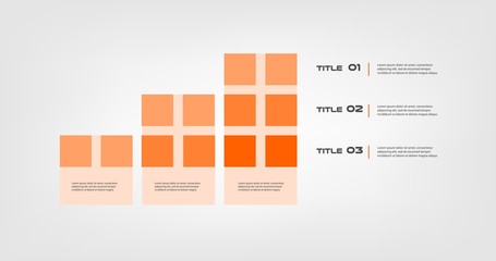 Aufkleber - Tape chart steps infographics - can illustrate a strategy, workflow or team work, vector flat color, business template for presentation. Can be used for diagram, banner, web design