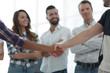 © ASDF - closeup of handshake of business partners