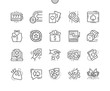 © palau83 - Gambling Well-crafted Pixel Perfect Vector Thin Line Icons 30 2x Grid for Web Graphics and Apps. Simple Minimal Pictogram