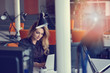 © FS-Stock - Portrait of cheerful employer of business enterprise enjoying creative working process in modern office indoors