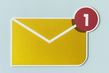 Poster - New incoming message email icon