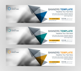 Wall Mural - abstract web banner design background or header templates