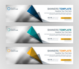Wall Mural - abstract web banner design background or header templates