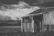 Abandoned Outback Farming Shed In Queensland