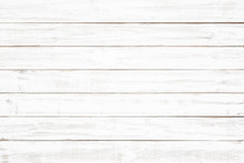 White Rustic Wood Wall Texture Background
