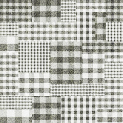 Wall Mural - Seamless vector pattern. Patchwork of Plaid patterns. Imitation of a fabric texture. Vector image.