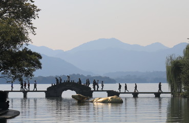 Wall Mural - West Lake Hangzhou China landscape