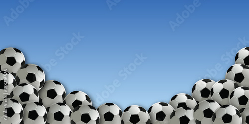 Football Foot Ballon De Foot Ballon Fond Presentation Arriere Plan Symbole Concept Frise Stock Vector Adobe Stock
