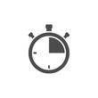 © aguiters - Stopwatch flat vector icon