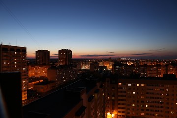 view from the balcony