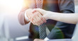© ASDF - close-up handshake of business partners.