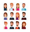 © Gstudio - young people avatars characters