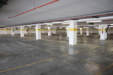 Fototapeta  - empty covered parking