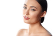 © fotofabrika - Beauty Woman face Portrait. Beautiful Spa model Girl with Perfect Fresh Clean Skin.