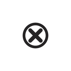 Sticker - cross icon. sign design