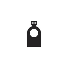 Poster - bottle icon. sign design